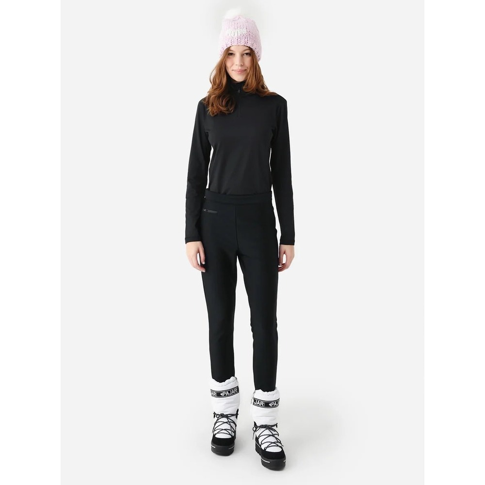 Erin Snow Phia Ski Pants Stirrup Schoeller Fabric Black Womens 10